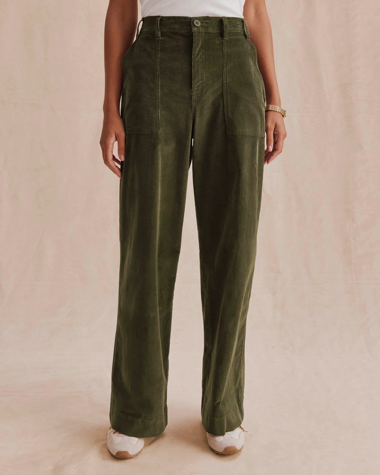 Splendid - Colette Corduroy Pant - Taupe Grey | Splendid