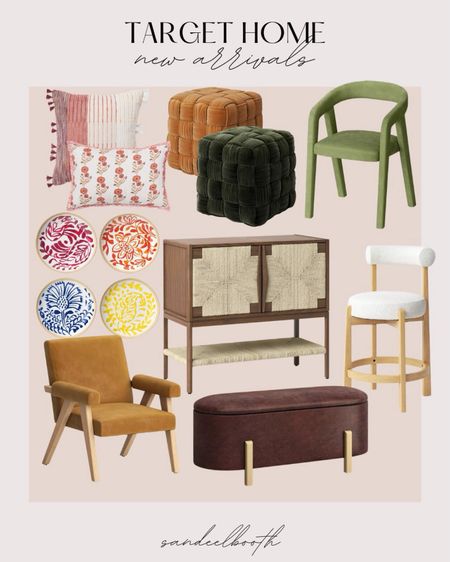 Target home decor new arrivals!

Affordable furniture, colorful home style, target favorites, living room, accent chair 

#LTKHome