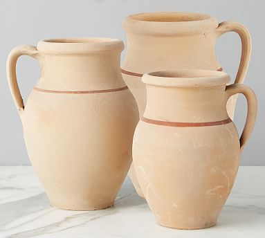 Found Antique Clay Amphora Vase | Pottery Barn (US)