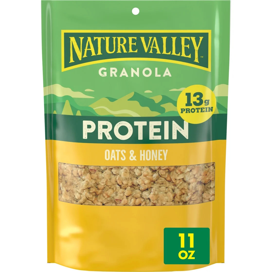 Nature Valley Protein Oats and Honey Granola Pouch, 11 oz | Walmart (US)