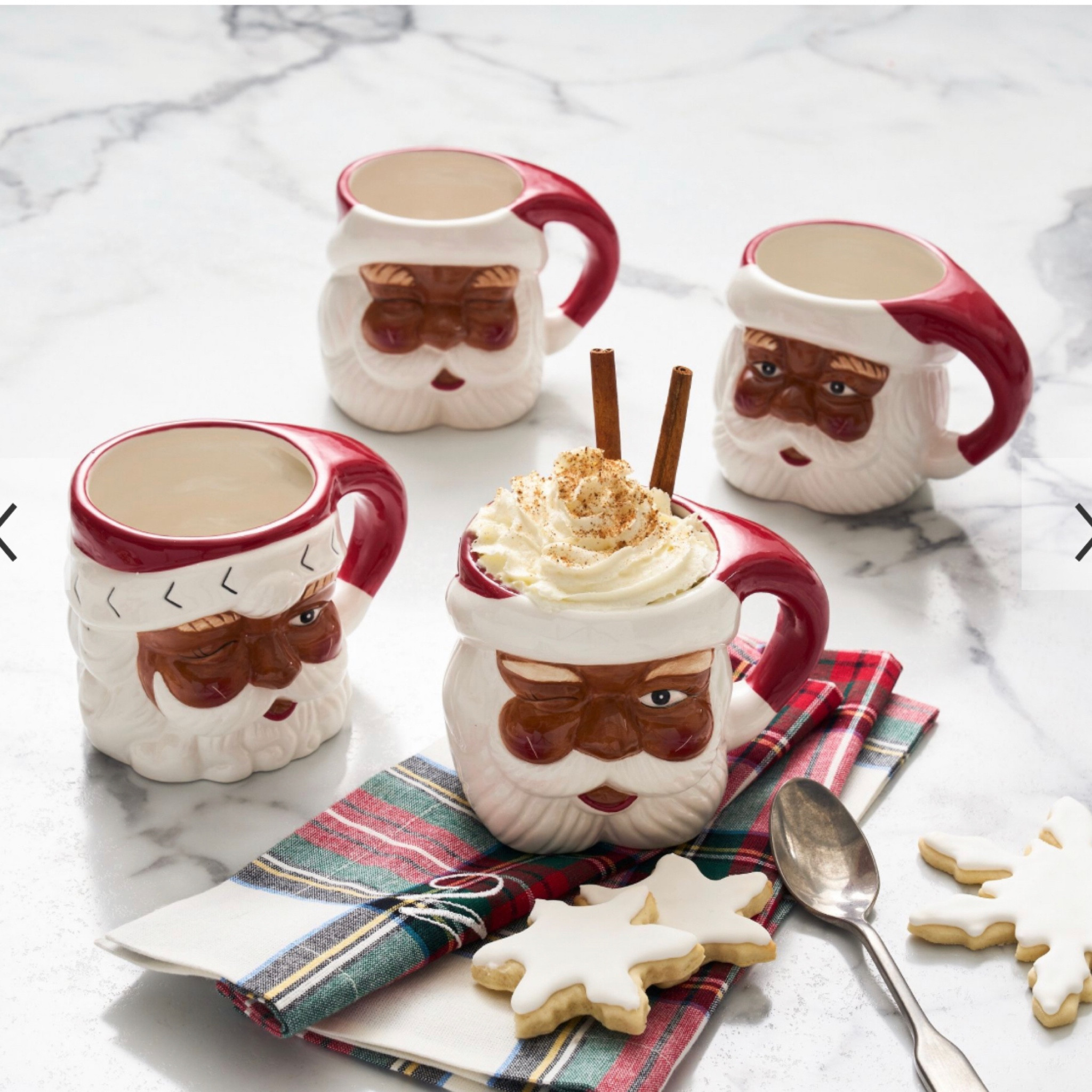 Santa Coffee Mugs (Black Santa) 

#blacksanta

#LTKHoliday #LTKsalealert #LTKGiftGuide