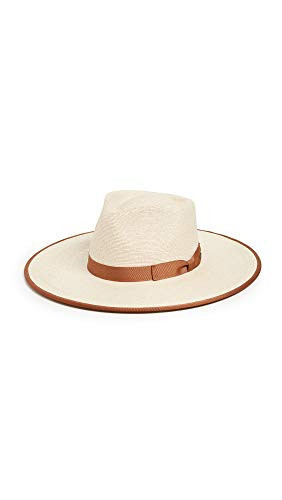 Brixton Women's Joanna Straw Rancher Hat, Natural, Tan, Small | Amazon (US)