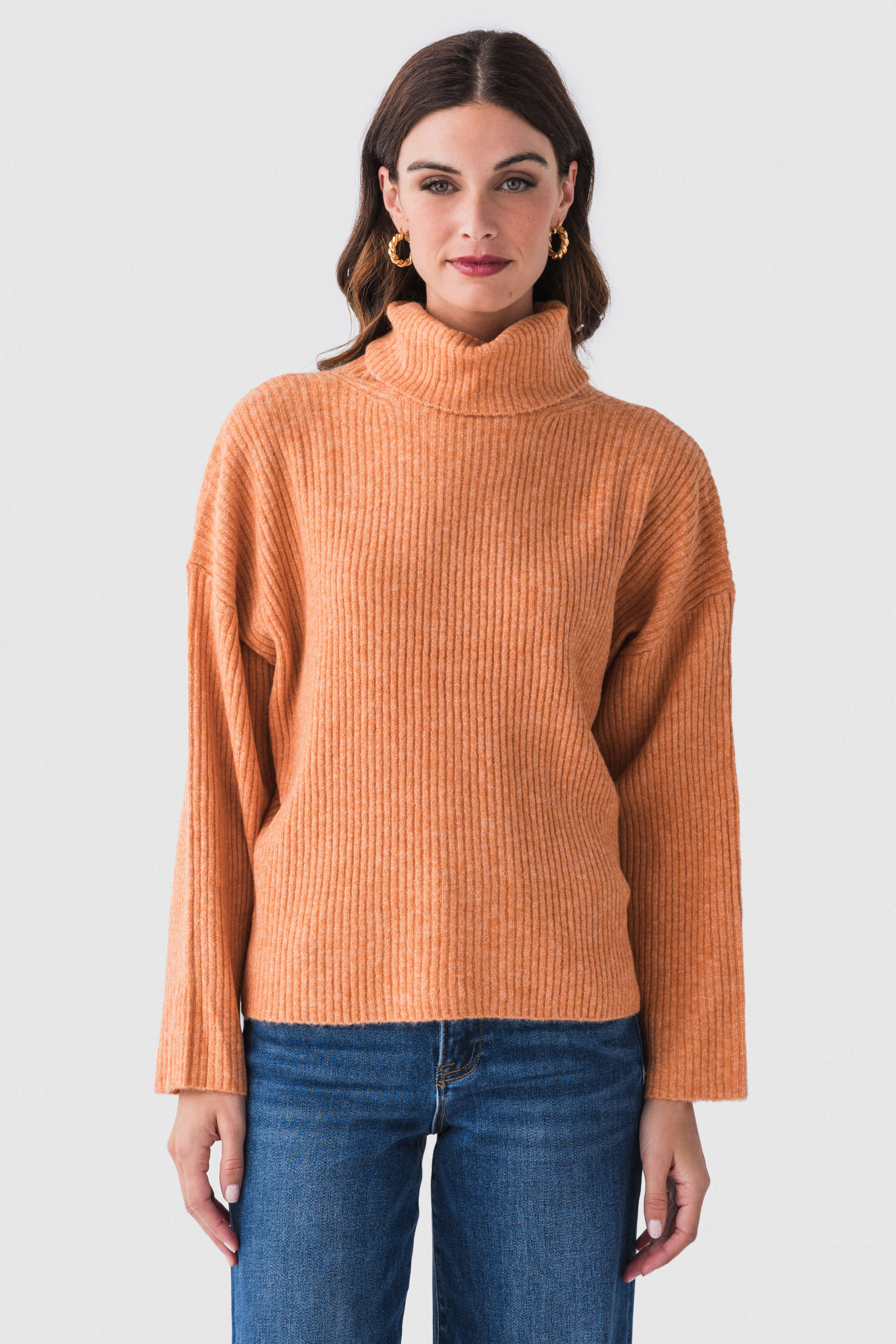 By Together Melrose Turtleneck Sweater | Social Threads