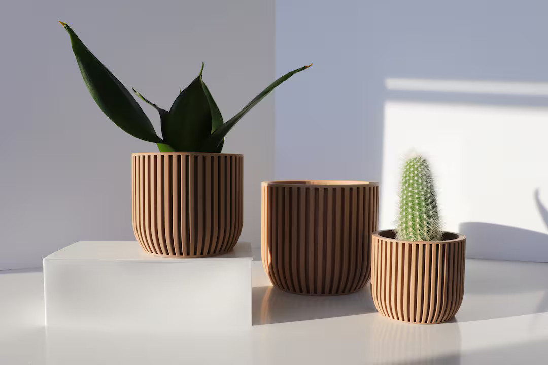 ALMA Eco-friendly Indoor Planter Pot and Storage Container Minimalist Design for Plants and Flowe... | Etsy (US)