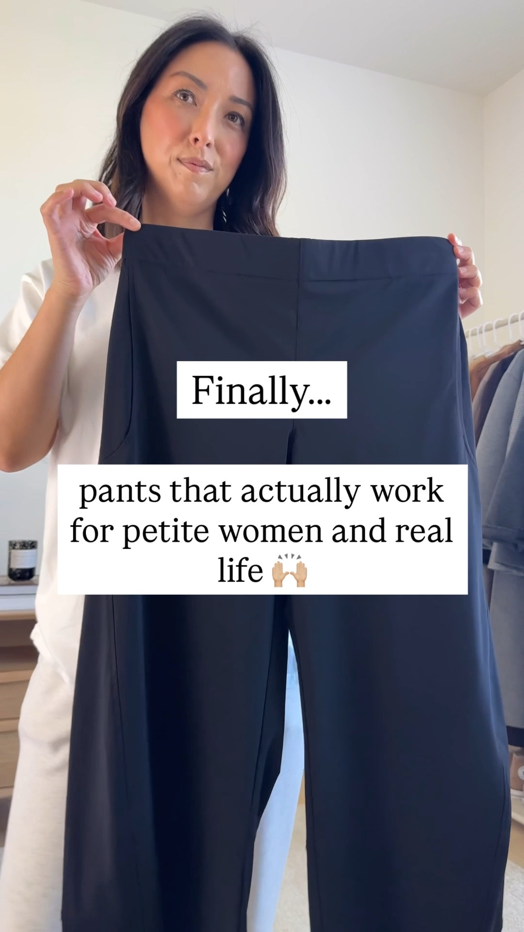 Ruti On The Loose Work Pant 3 ways. Saw these pants all over Instagram and had to try them since they're barrels. Very comfortable and elevated and I love that they can be worn for anything  - mom life, casual wear, and work life. You can even dress them up. Not a true high rise for me, so I had to size up for extra comfort. Wearing petite 4

Look 1
Zara cropped jacket small (old)
Aritzia tee medium
Ruti pants petite 4
Onitsuka tiger sneakers 4 mens
Mansur Gavriel tote
YSL sunglasses

Look 2
AYR denim jacket small
Aritzia tee medium
Everlane sweater xs
Ruti pants petite 4
Veronica Beard loafers 5.5, but run tts
Liffner shoulder bag
Celine sunglasses

Look 3
Everlane sweater xs
Ruti pants petite 4
Sam Edelman loafers 5
Quince bag
YSL sunglasses



#LTKPetite #LTKmomlife