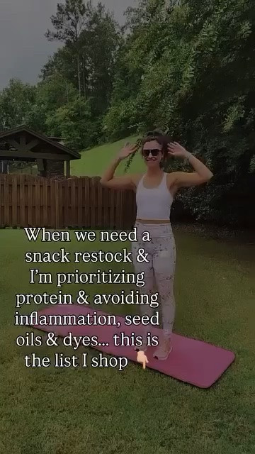 When our snack bins are empty... I don’t just grab whatever’s easiest.

I restock with purpose during my SUNDAY RESET 🙌🏼

 Because I want snacks that support my family’s health not steal from it.

When I’m shopping, I’m looking for:
✅ High protein
❌ No seed oils
❌ No artificial dyes
✅ Lower sugar
✅ Actually tastes good (aka, kid-approved)
✅ Created by God, not cooked up in a lab 🤔

This is what helps us avoid the hangry crashes, mid-afternoon slumps, and mystery ingredients that mess with our mood, focus, and hormones. 😅

I’m not perfect, but I try to be intentional! A stocked pantry means I’m setting our week up for success before it even starts.

💛 Want my full Clean Snack List from Amazon? Comment PANTRY and I’ll DM it to you 👇🏼
You’ll also get my full pantry checklist with swaps that help you fuel your family in mind, body + spirit.

Follow @healthybyheatherbrown for more clean eats, Sunday Reset tips, and faith-based health for busy moms 💪🏼✨

#sundayreset #healthybyheatherbrown