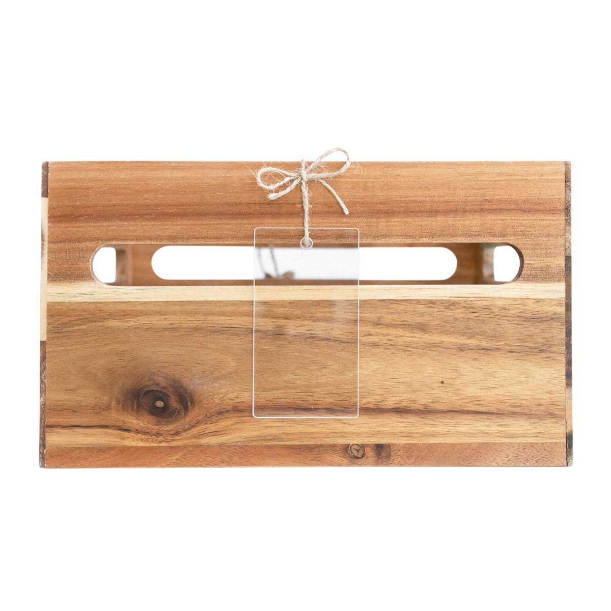 Savvy & Sorted Acrylic Organization Basket Tags Pkg/12 | The Container Store