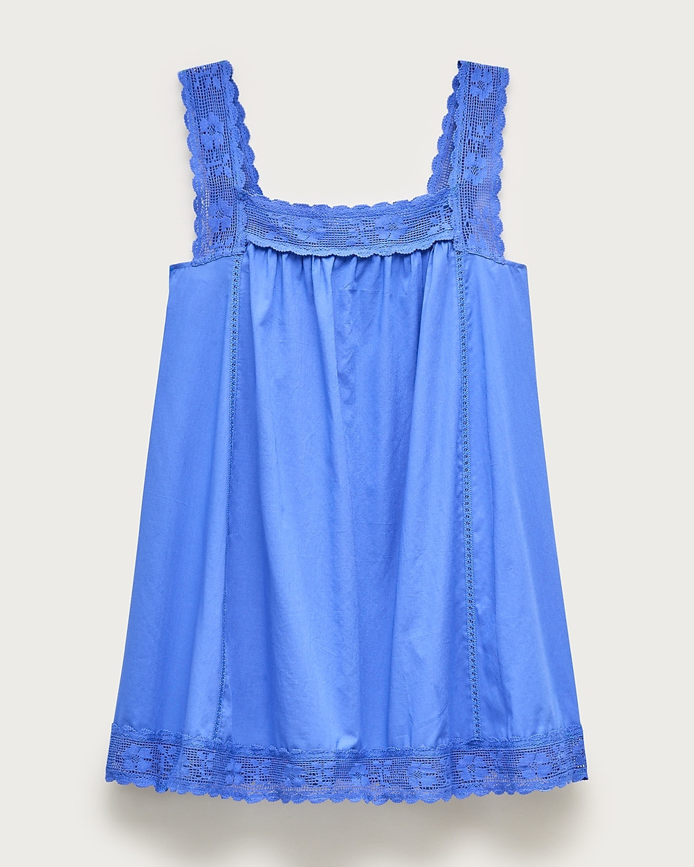 Lace-trim mini beach dress | J. Crew US