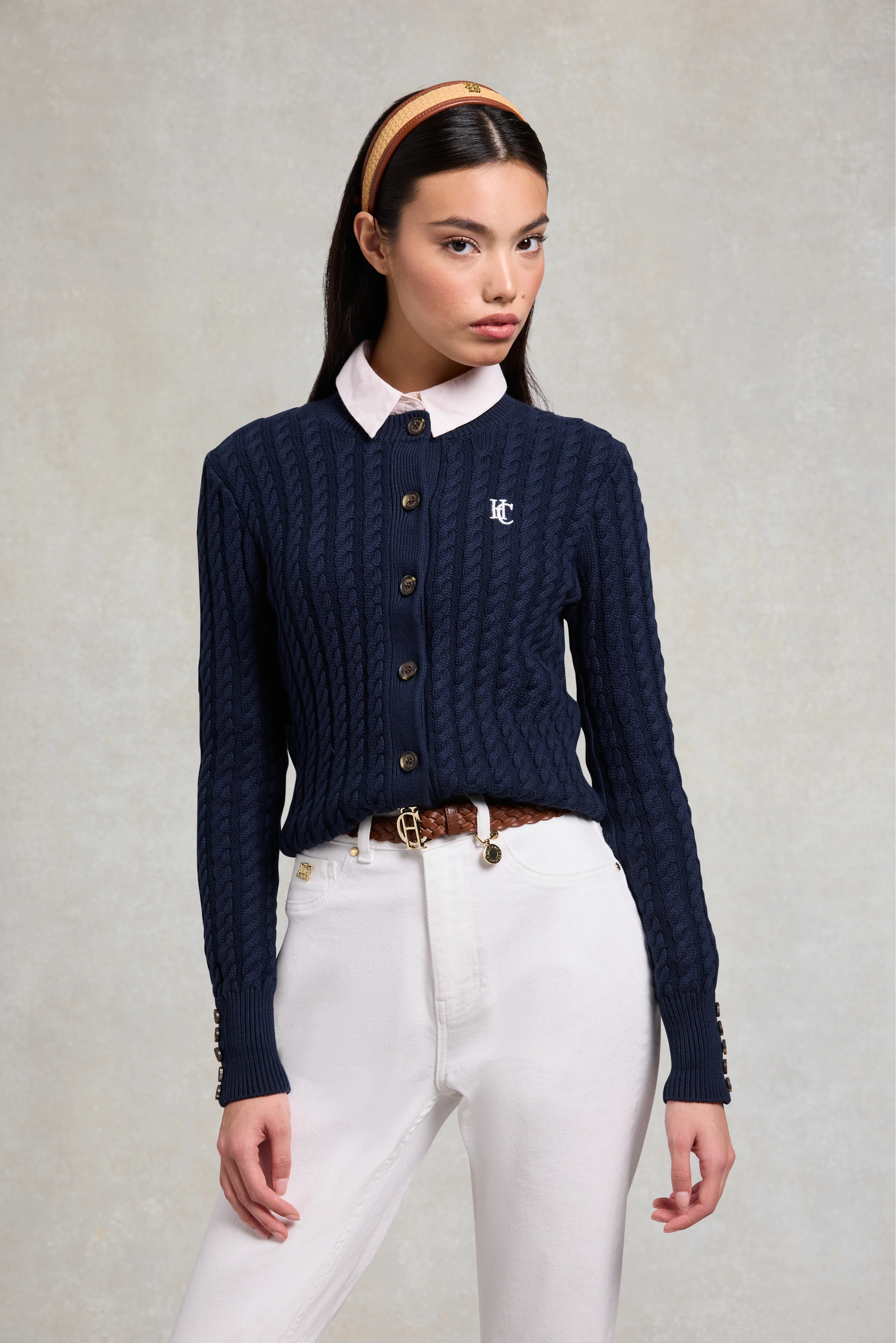Cotswold Cardigan (Ink Navy) | Holland Cooper