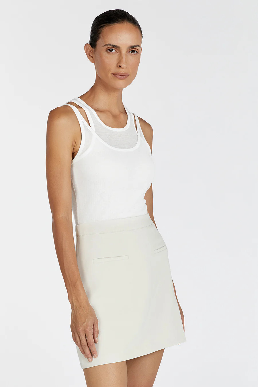 ROWAN BONE MINI SKIRT | DISSH