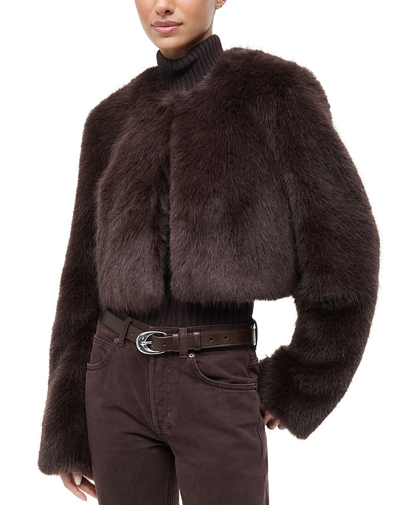 Staud Casimira Faux Fur Jacket | Bloomingdale's (US)