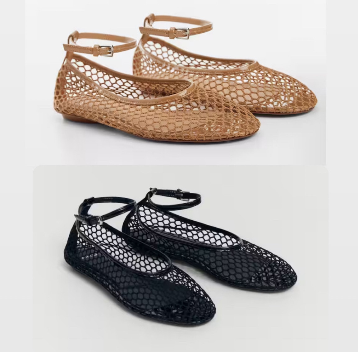 Spring Trend: Mesh flats 

#LTKstyletip #LTKshoecrush #LTKSeasonal