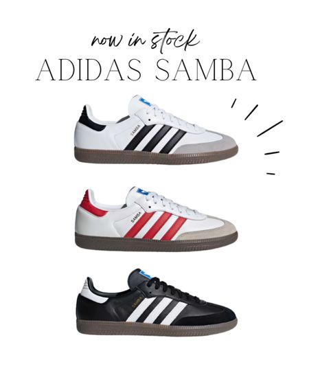 In stock but not for long! Snag the viral adidas samba sneakers while you can #adidas #samba #sneakers #tennis #summerstyle 

#LTKSeasonal #LTKshoecrush #LTKstyletip