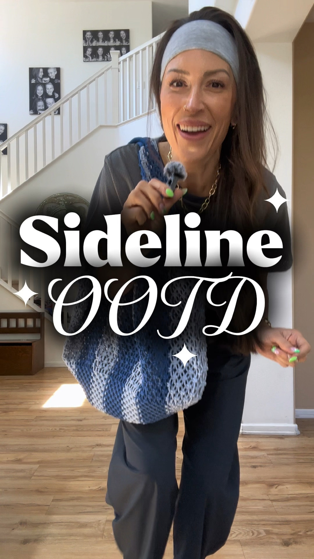 Sideline moms, this is a perfect outfit to keep you cool and comfortable as you cheer on your loved ones!

Wearing the best active barrel leg pant there is! Size small for reference. My new Ford bronco jersey top is under $10, I sized up to an XXL. My exact shoes are sold out since they’re from last fall and they have not restocked, so I am linking up a couple very similar options. Obsessed with my new star necklace and blue purse/bag from Walmart, headband etc, linked it all for you 😘!! 

#LTKgrwm #LTKmomlife #LTKActive