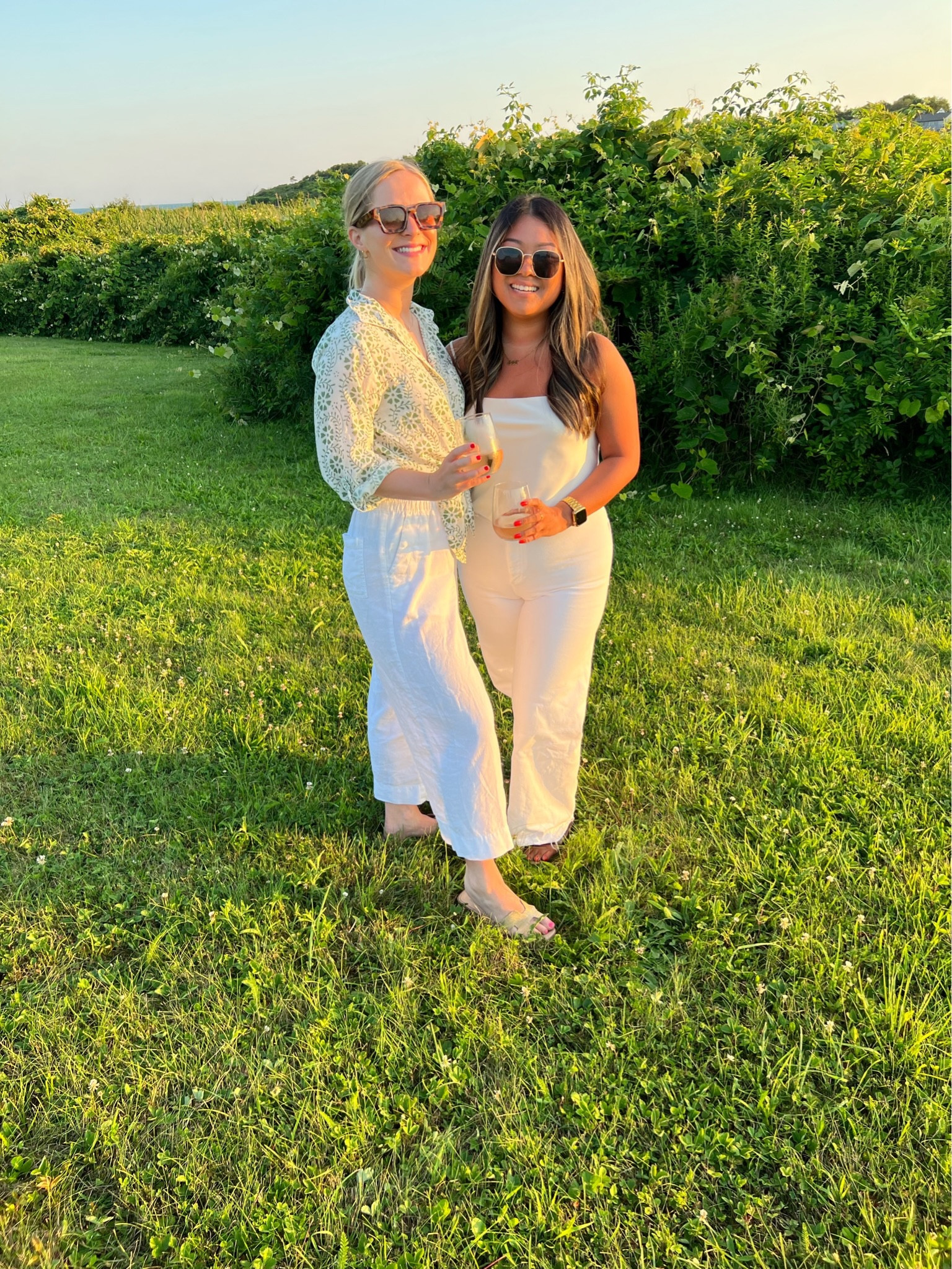 I got this top from Julia Amory a few years ago. It’s the Husband shirt in the print “Provence” and it’s no longer in stock. It’s a perfect summer swim cover up or a top when tied up 🤍💚 

#LTKSeasonal #LTKTravel