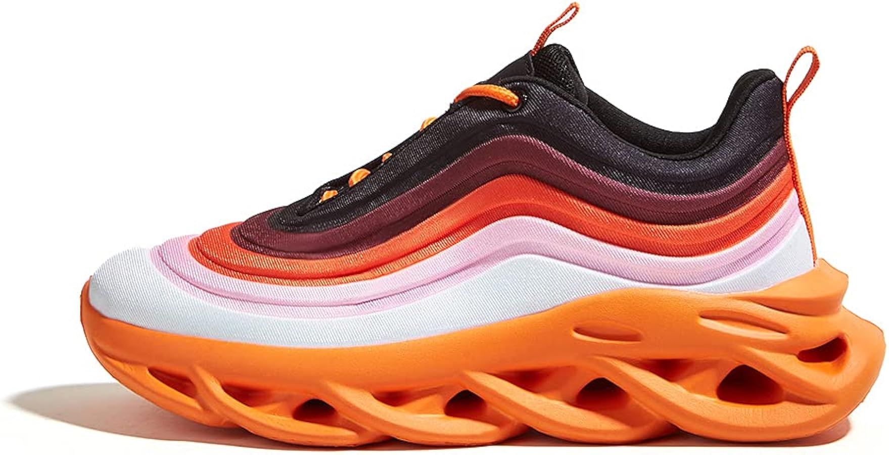 LUCKY STEP Women's Chunky Platform Tie Dye Rainbow Sneakers Tennis Running Fashion Shoes | Amazon (US)