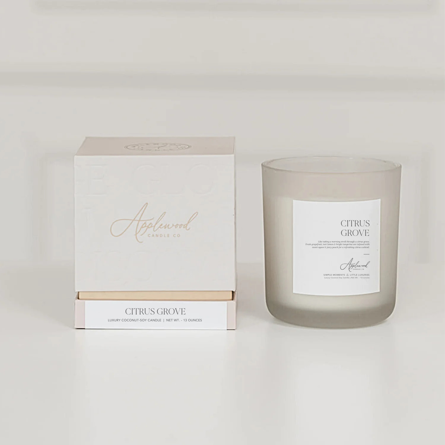 CITRUS GROVE | Luxury Home Fragrance | Applewood Candle Co.