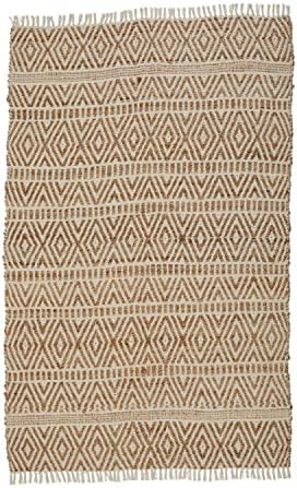 Pebble & Crane - Lancaster Rug - Woven Throw Rug - Jute and Cotton - Area Rug for Kitchen, Living... | Amazon (US)
