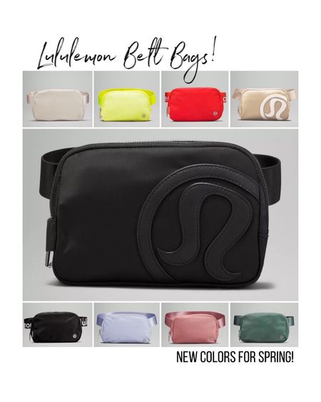 SO many colors & new colors all in stock online right now! 
Lululemon belt bag


#LTKitbag #LTKunder50 #LTKstyletip