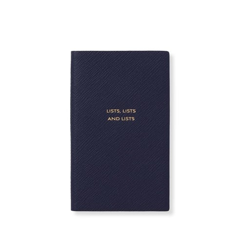 Lists, Lists and Lists Panama Notebook | Smythson