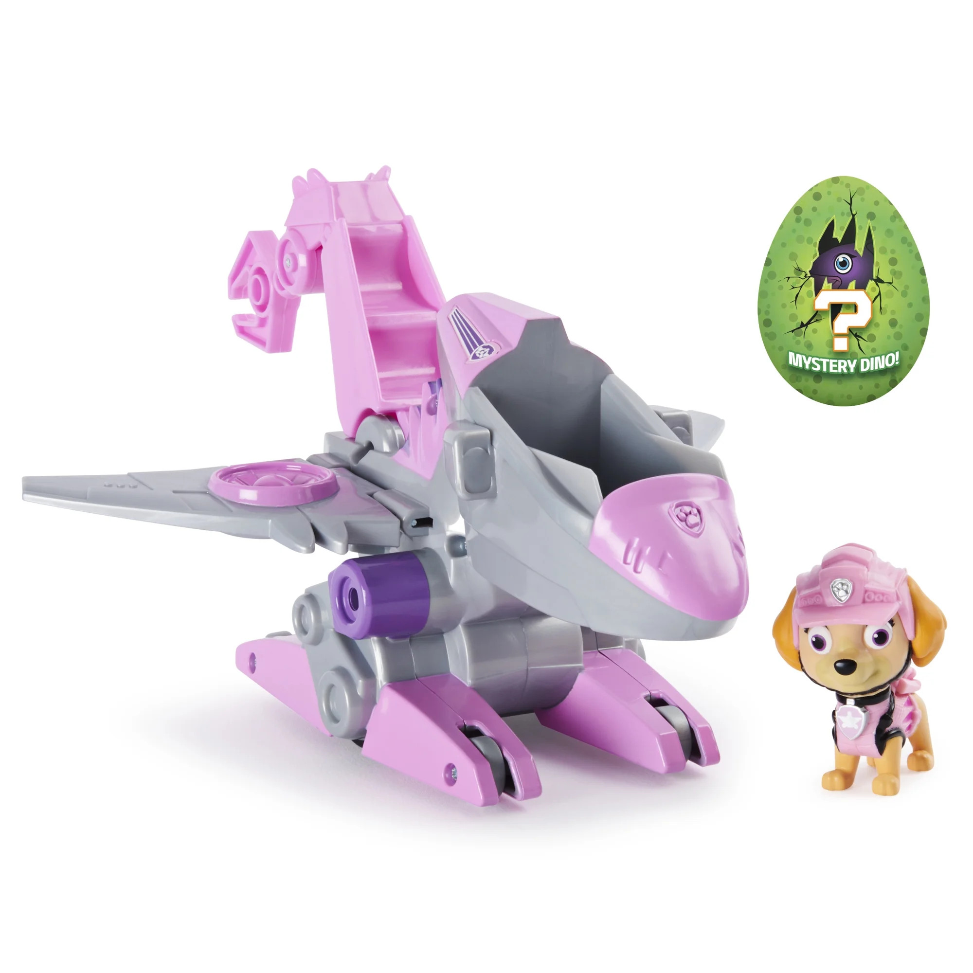 PAW Patrol, Dino Rescue Skye’s Deluxe Rev Up Vehicle with Mystery Dinosaur Figure - Walmart.com | Walmart (US)