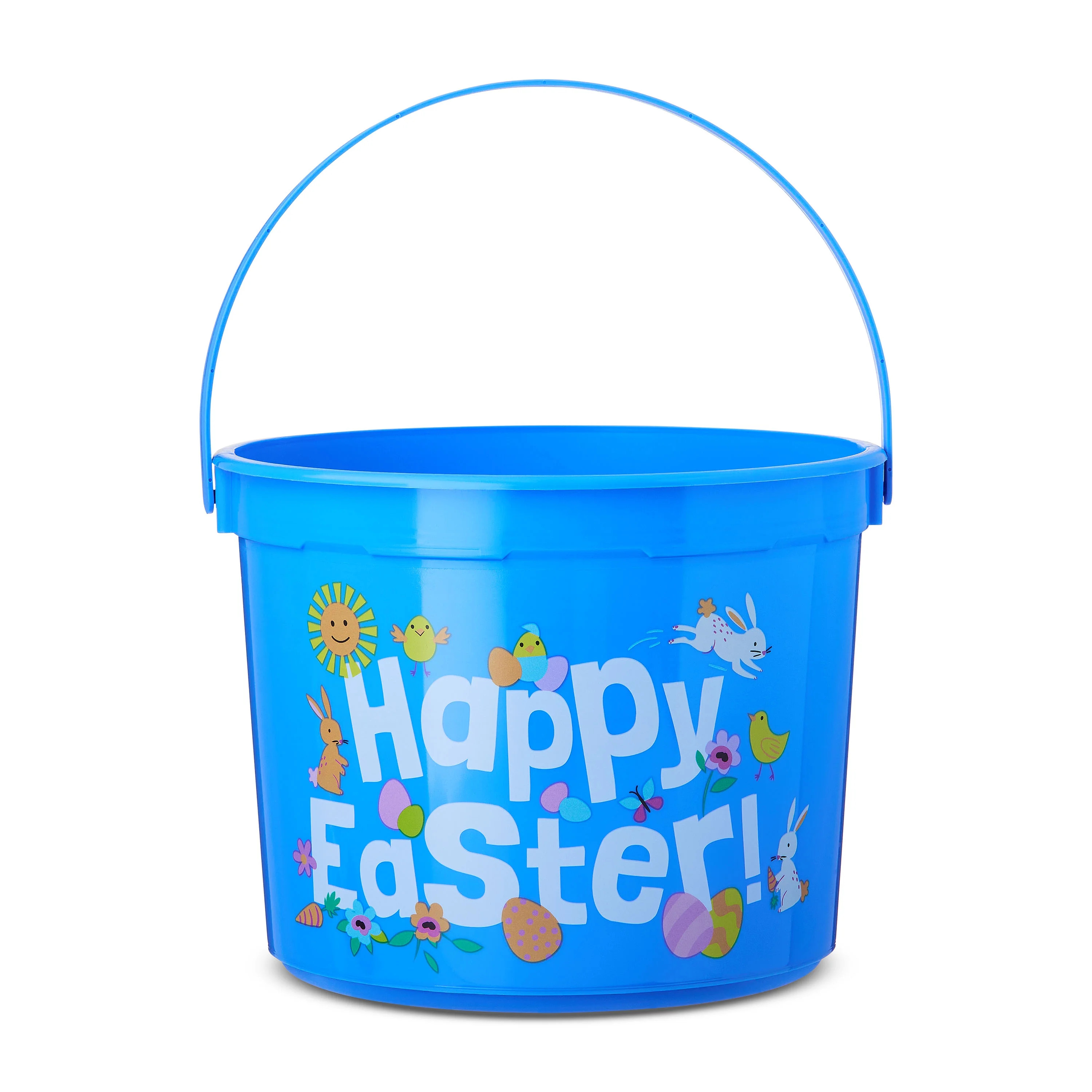5-Quart Plastic Easter Bucket, Happy Easter | Walmart (US)