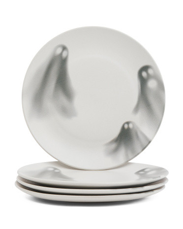4pk 10.5in Boo Dinner Plates | TJ Maxx