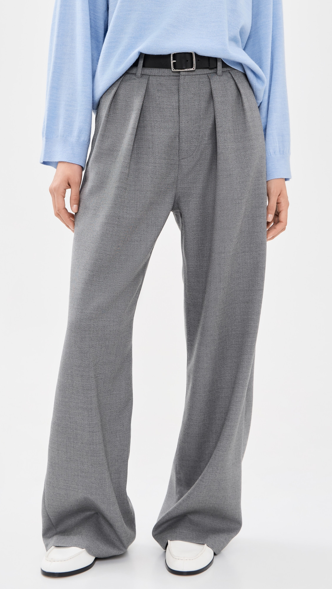Citizens of Humanity Ines Wool Trousers Gris 31 | Shopbop