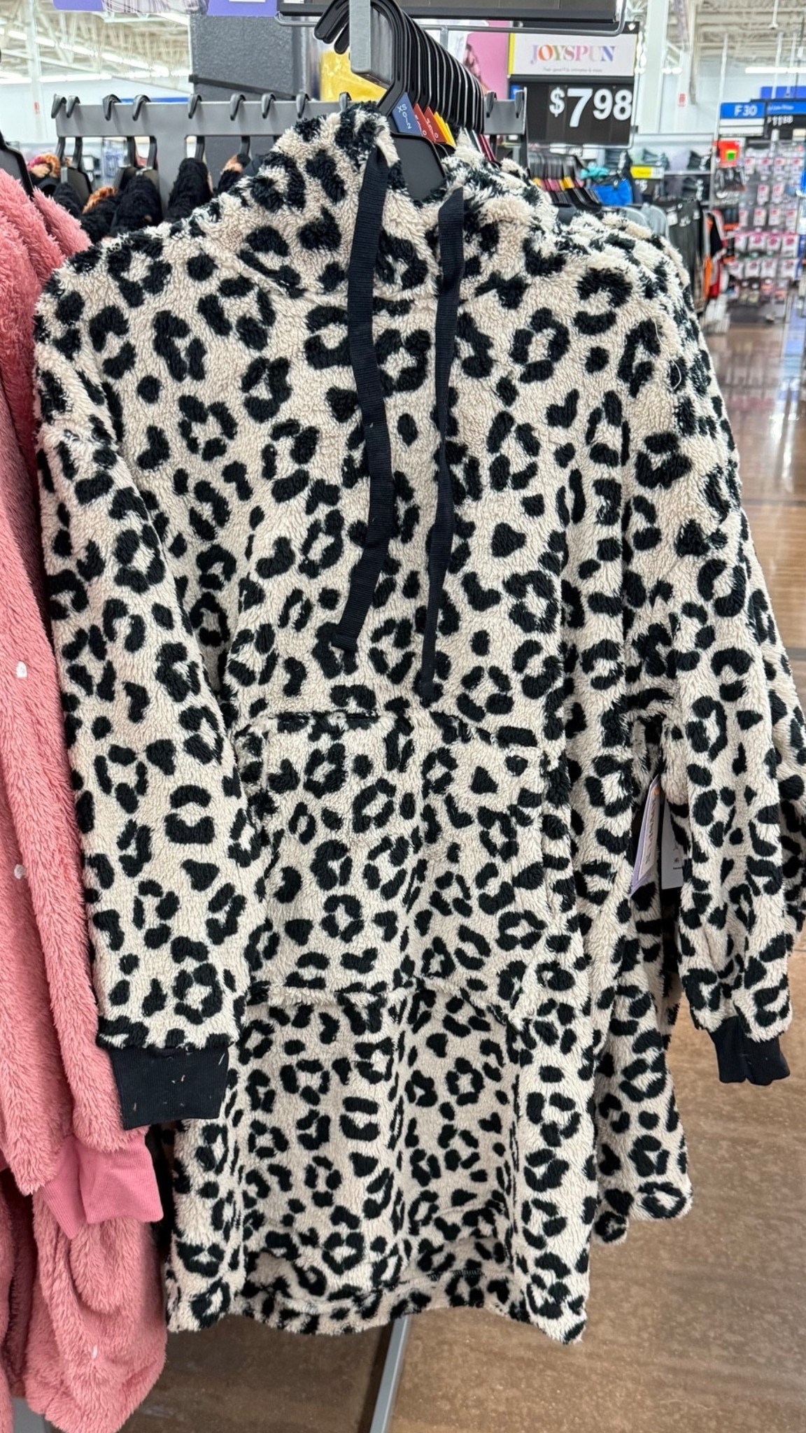 Leopard cream oversized hooded plus lounger 
Women’s Oversized Hooded Plush Lounger with Hood
Ultimate cozy vibes 💕 This plush hooded lounger is soft, oversized, and perfect for relaxing, holiday mornings, or cold winter nights.
walmart lounger, plush loungewear, cozy outfit, walmart fashion, winter pajamas, comfy at home, holiday comfort