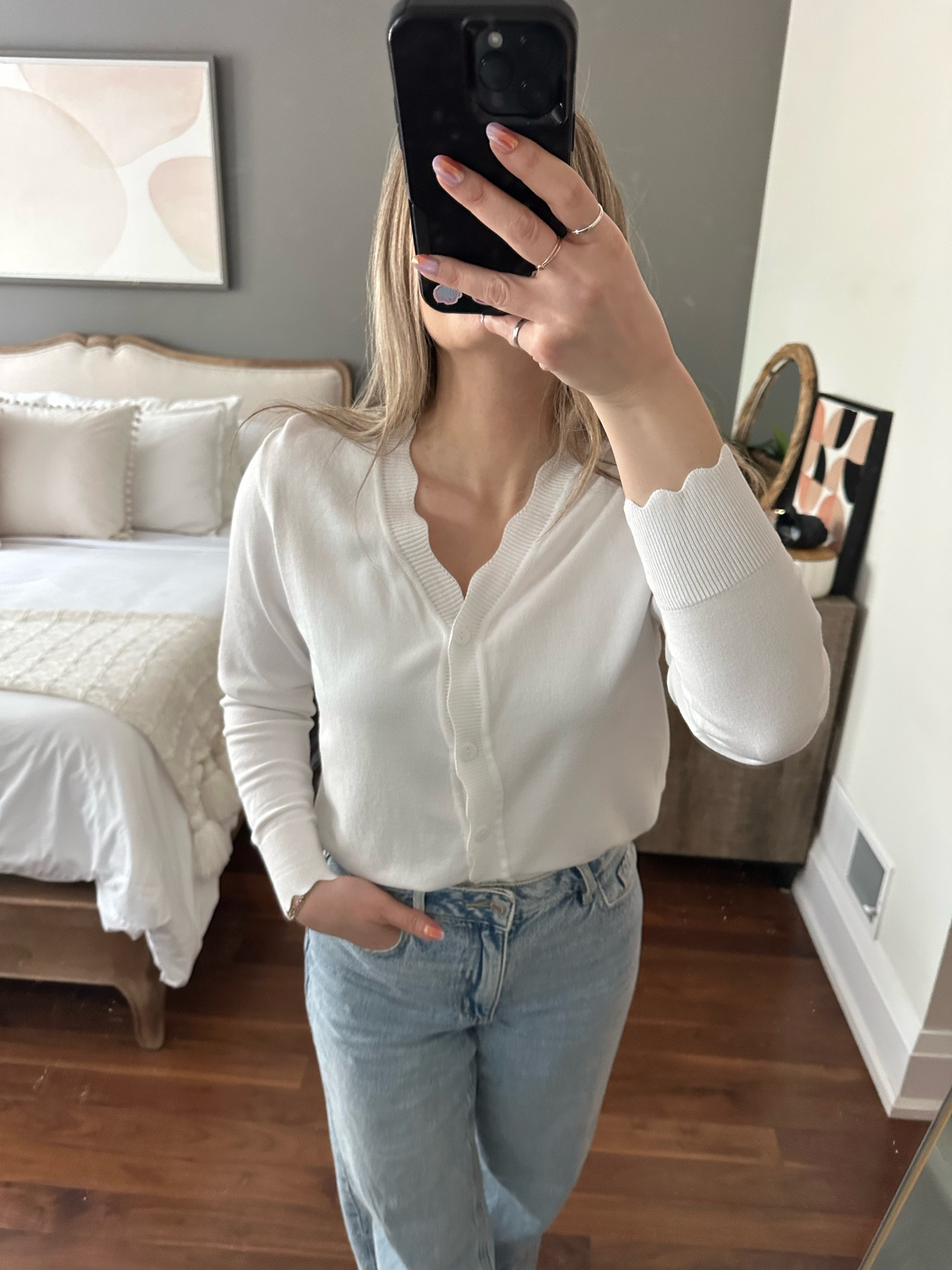 Scalloped sweater 

#LTKworkwear #LTKstyletip #LTKspring