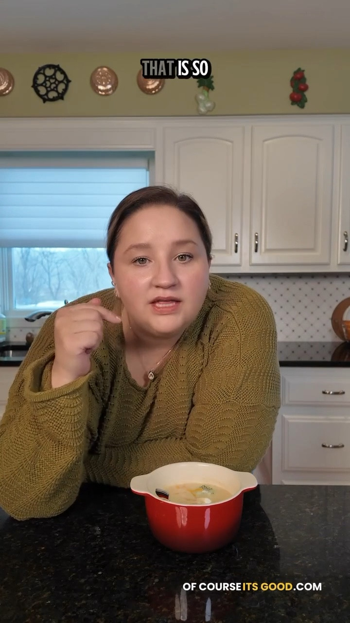 OF COURSE IT’S GOOD 👩🏻‍🍳 FULL VIDEO | Broccoli Chedder Potato Soup 🥣 🥦🥔


Full recipe: ofcourseitsgood.com

#LTKvlog #LTKfoodie #LTKHome