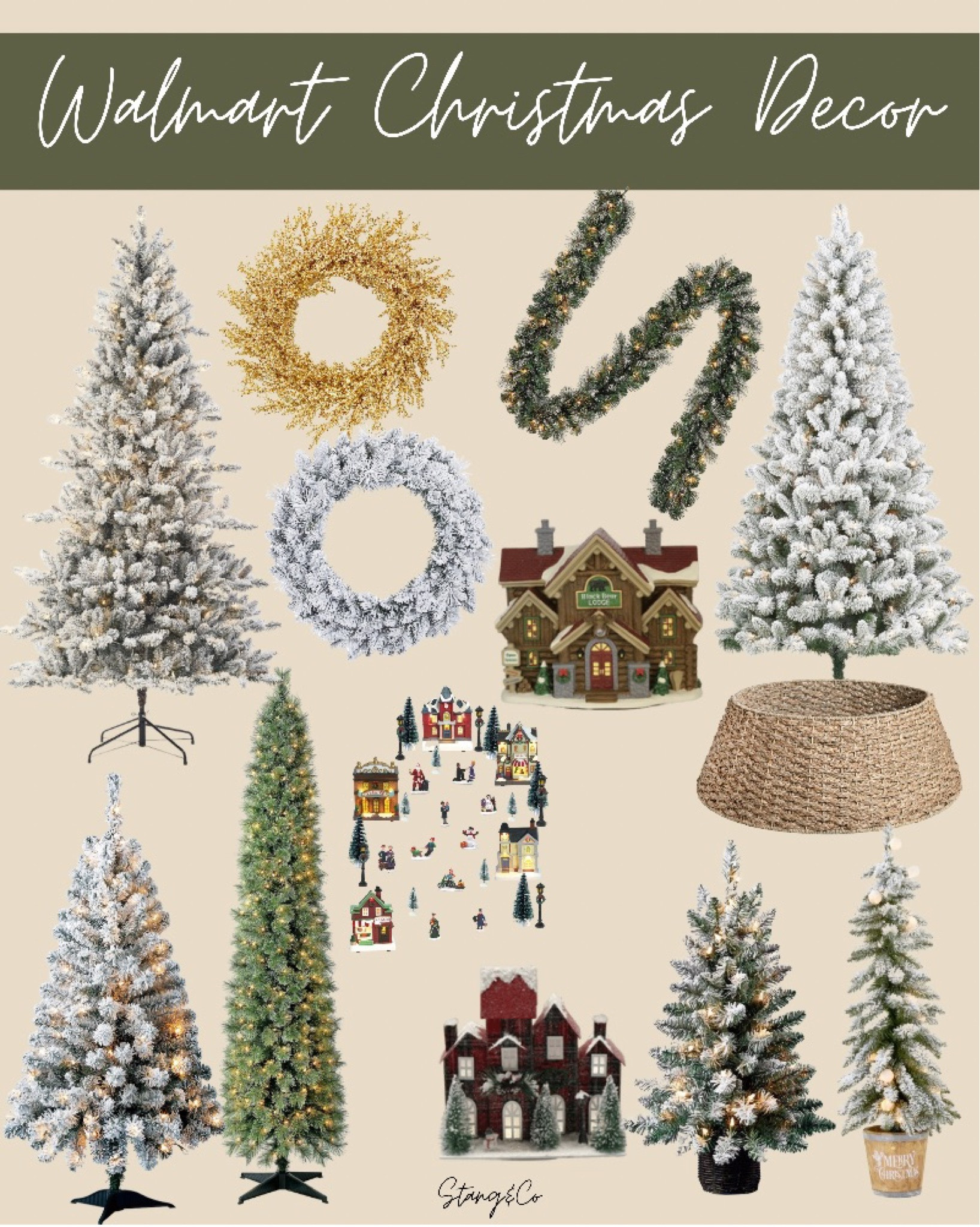 Walmart Christmas decor 

#LTKunder50 #LTKSeasonal #LTKHoliday