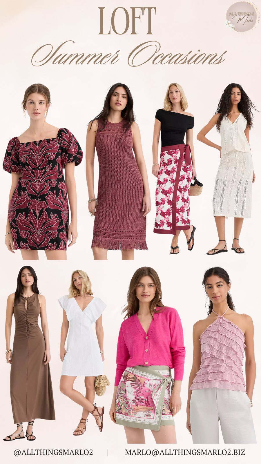 Loft summer occasions 

 #LTKootd #LTKSeasonal #LTKWorkwear