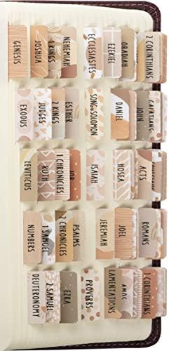 DiverseBee Laminated Bible Tabs (Large Print, Easy to Read), Bible Journaling Supplies, Bible Boo... | Amazon (US)