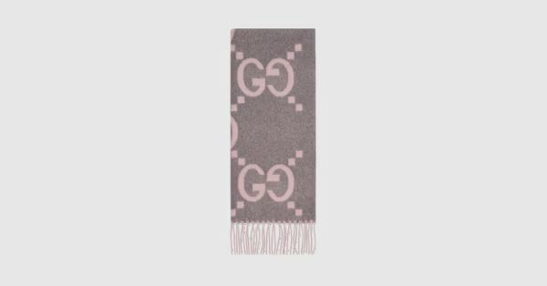 Gucci GG cashmere jacquard scarf | Gucci (US)