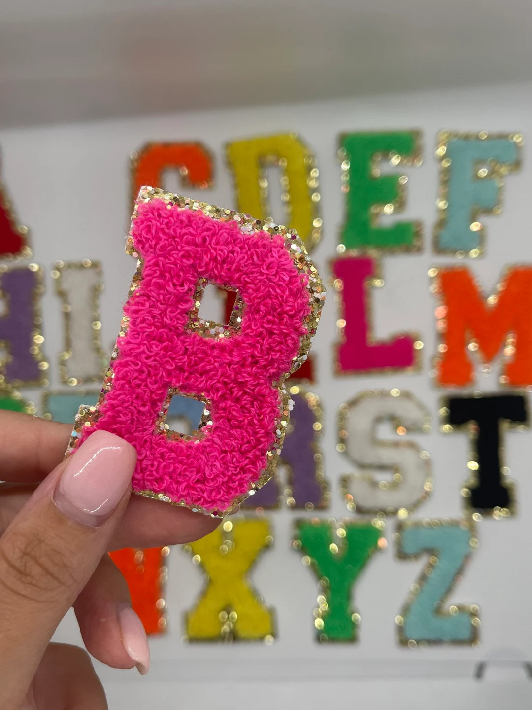 Chenille Letters  Chenille Patch  Adhesive Letters  Varsity - Etsy | Etsy (US)