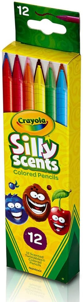 Crayola Silly Scents Twistables Colored Pencils, 12 count, Scented Art Tools, Assorted Colors, Sc... | Amazon (US)