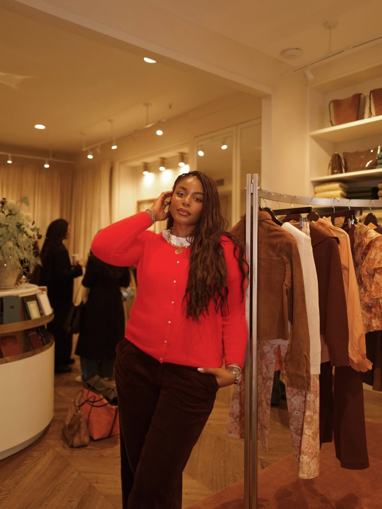 Casual and cozy in this statement red cardigan from sezane! Obsessed with their knitwear. They have so many cute cardigans and sweaters - linking this casual winter outfit or Valentine’s Day outfit idea below … For more links to valentines decor women’s puffer jacket - joy lab, apres ski outfit, back to routine, home organization, valentines outfit women, signature scent, denim forum hi-rise wide jean, date night outfits, crockpot recipes, follow me on LTK! ✨


#LTKootd #LTKgrwm #LTKValentine