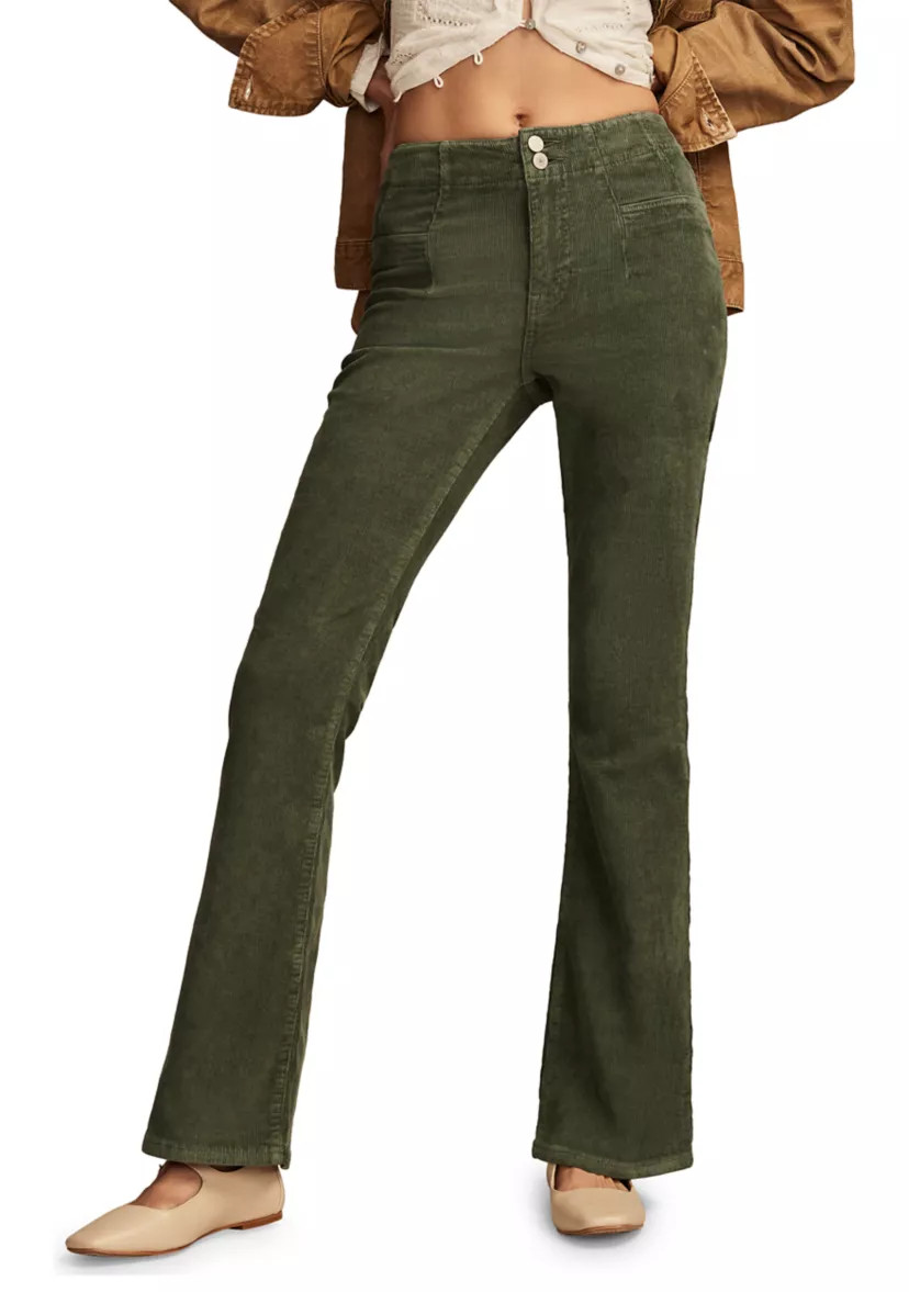 Women's Stevie Flare Corduroy Pants | Belk