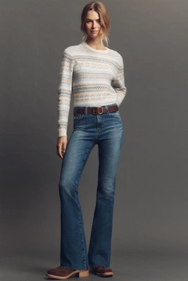 AG Farrah Mid-Rise Boot-Leg Jeans | Anthropologie (US)