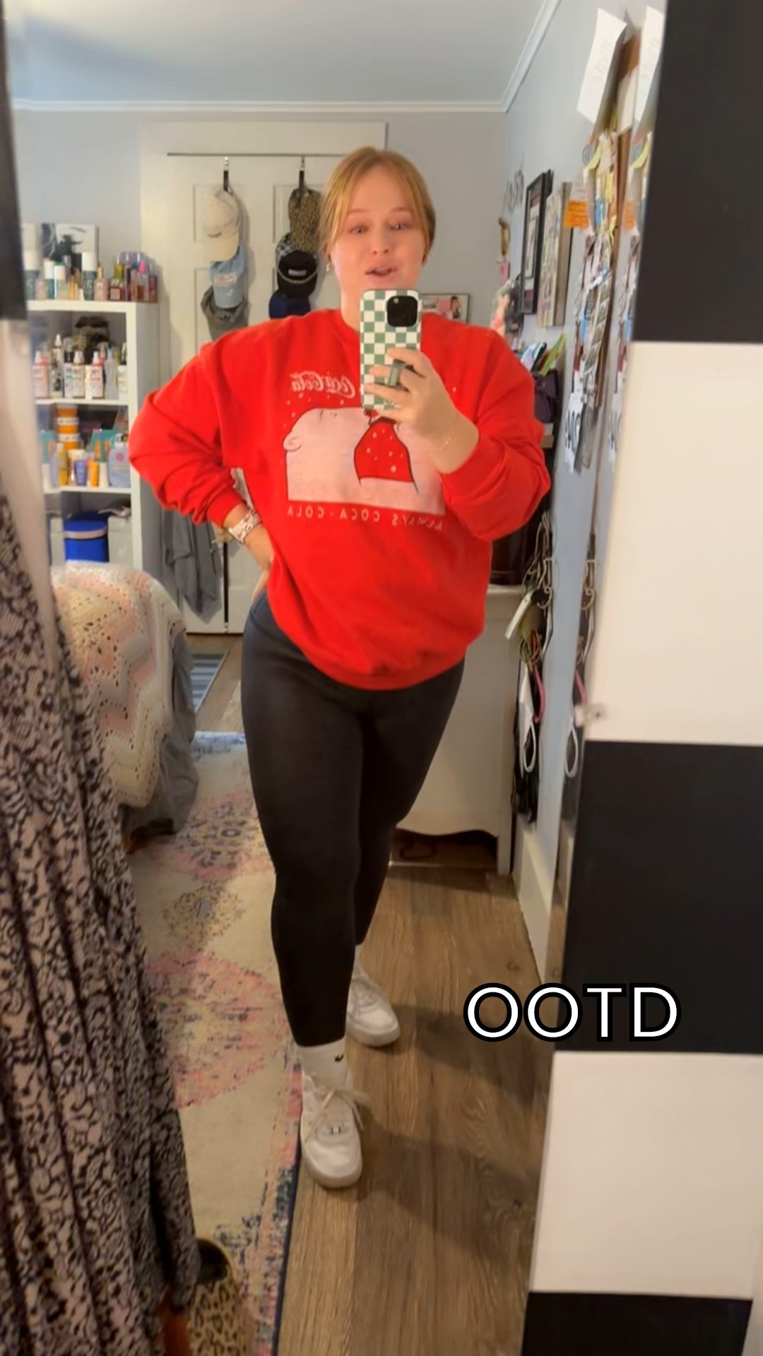 Feeling festive for the holidays with this bright red coca-cola crew neck from Buckle! 

#LTKHoliday #LTKSeasonal #LTKMidsize