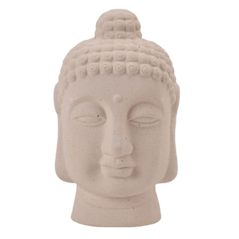 Ceramic Buddha Head Decor, 9.5" | At Home