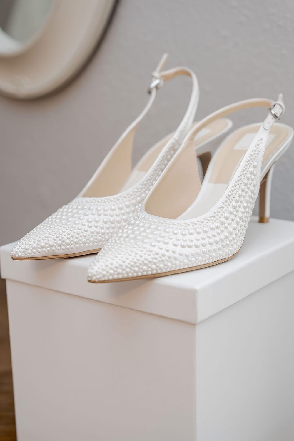 The perfect Wedding Ceremony shoe at your finger tips. Pearl white that displays the perfect elegance and timeless esthetic every bride dreams of. #LTKshoecrush

#LTKWorkwear #LTKWedding #LTKHoliday