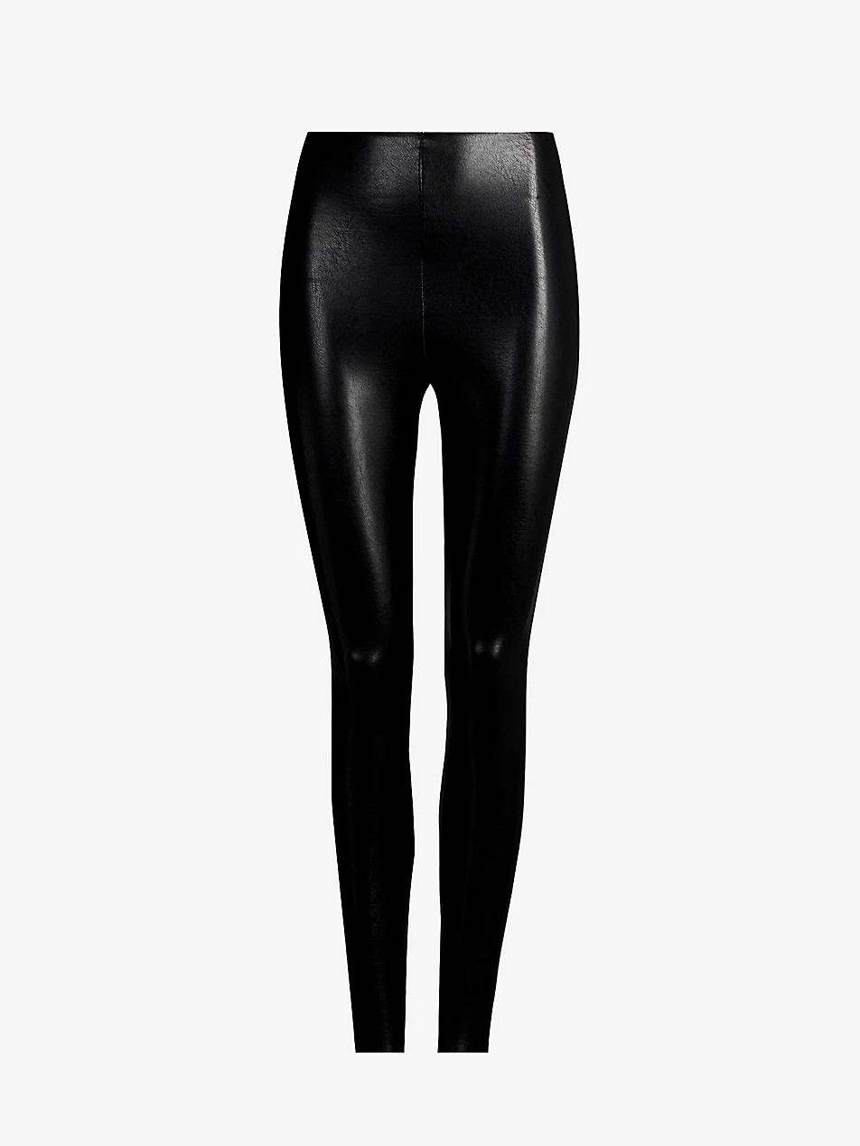 Faux-leather leggings | Selfridges
