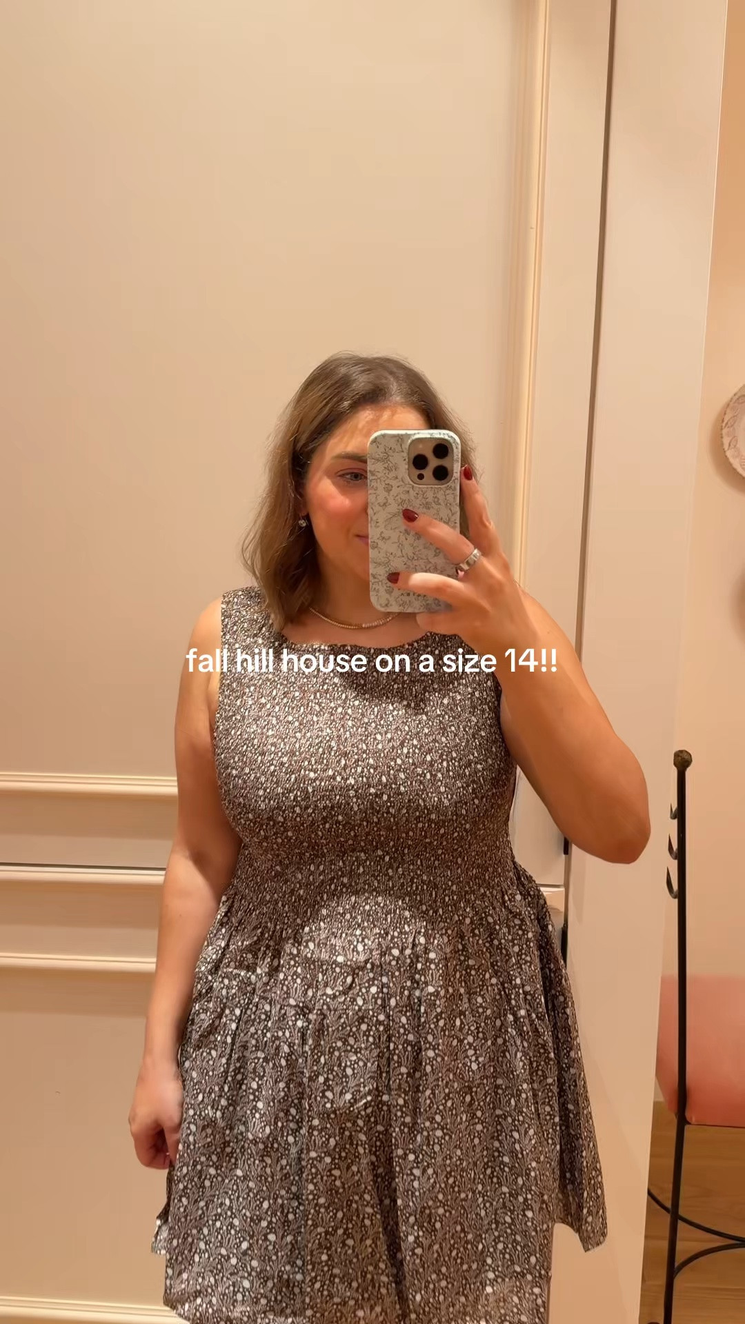 Hill house fall try on. Wearing xl in long sleeve dress and maxi dress, large in set and mini dresses.

#LTKMidsize #LTKgrwm