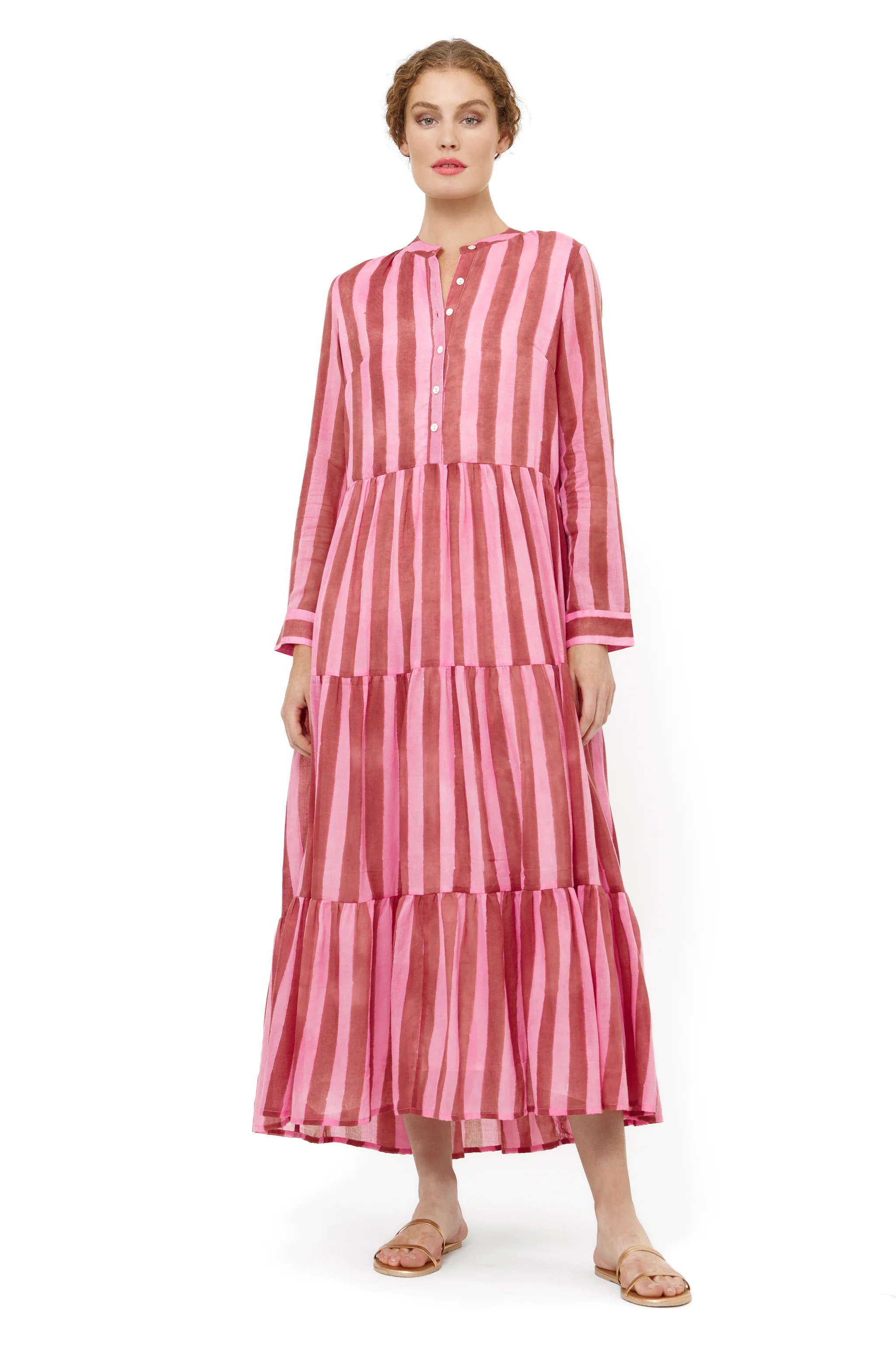 Mandarin Maxi- Cabana Rhubarb | Oliphant Design