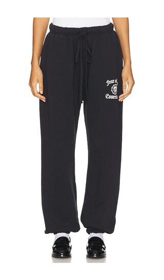 Fleece Jogger in Black | Revolve Clothing (Global)