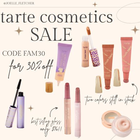 Tarte’s friends & family sale! 30% off with code FAM30 🫶🏻

makeup | sale | beauty | fashion | viral | spring | natural | favorites

#LTKbeauty #LTKunder50 #LTKsalealert