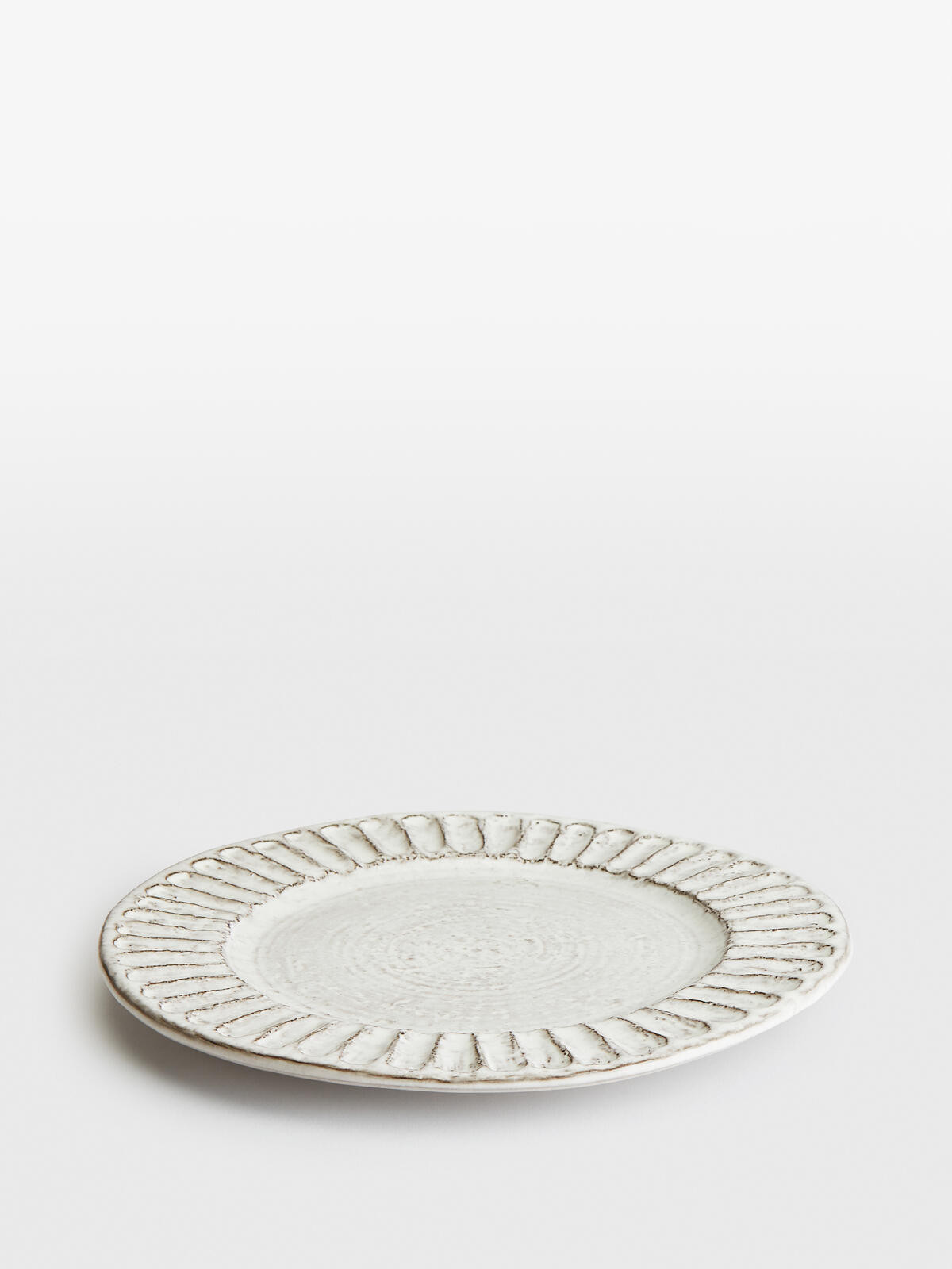 Chancery Side Plate, White, Set of Four | Soho Home Ltd