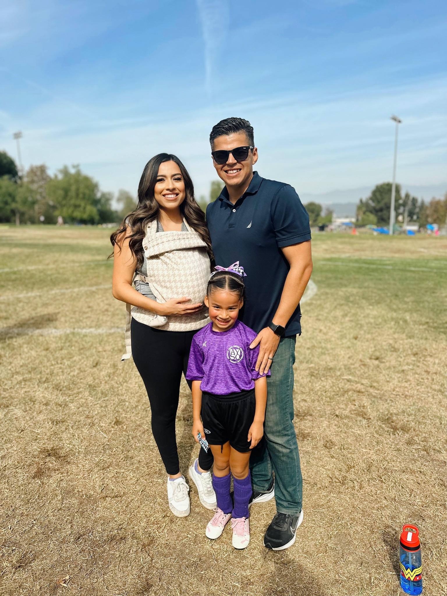 Love this structured carrier! So easy to adjust and put on by myself! Also love the print 👌🏼🫶🏼 My baby is almost 9lbs and he fit perfectly! 

#LTKBaby